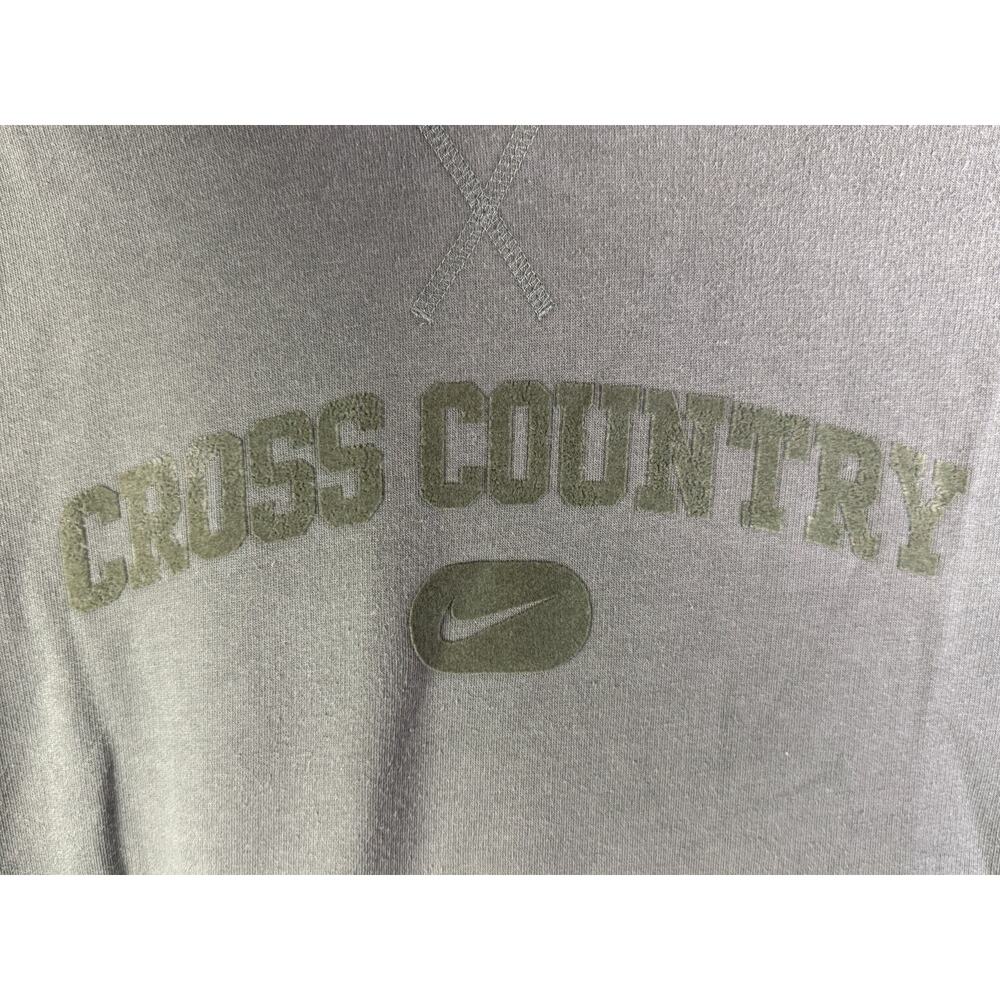 Nike Sportswear Cross Country 2 Tone Hoodie Vintage Silver Tag Green Mens Large‎ - Picture 5 of 10